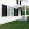 Ekena Millwork Rustic Four Board Joined Board-n-Batten Hand Hewn Faux Wood Shutters, 22W x 60H, PR SHUBJS22X60HHPR - alternate 12